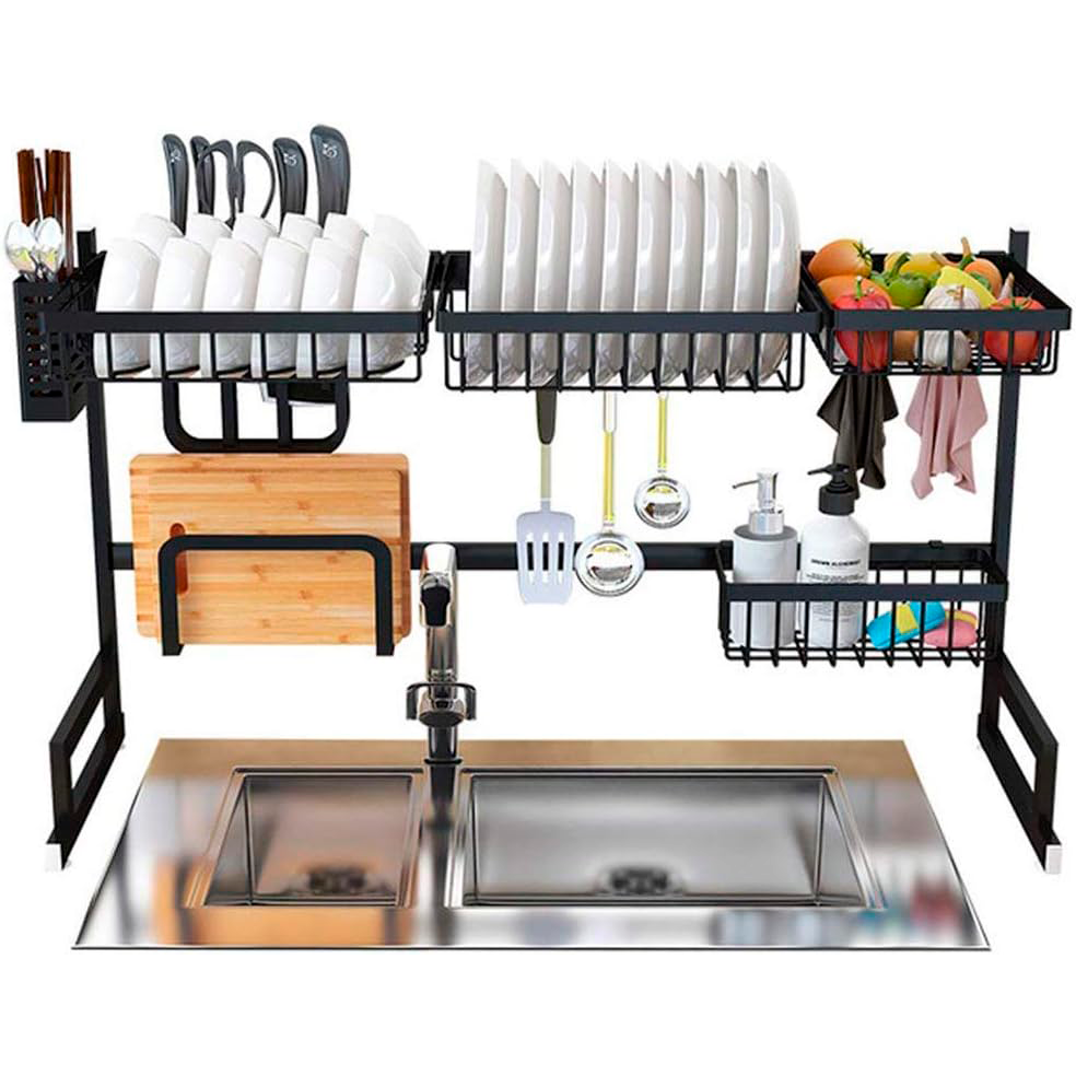 Estante Escurridor de Cocina 🤩 ¡Ahorrar espacio! - Compra Hogar