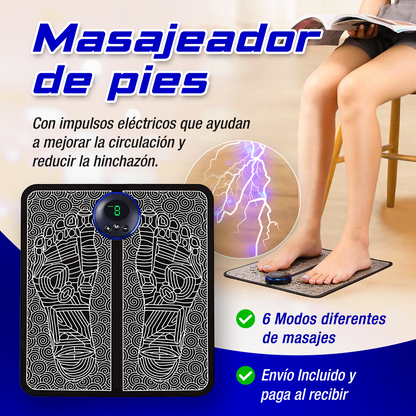 Tapete Masajeador - Revitaliza tus piernas cansadas y mejora tu bienestar - Compra Hogar